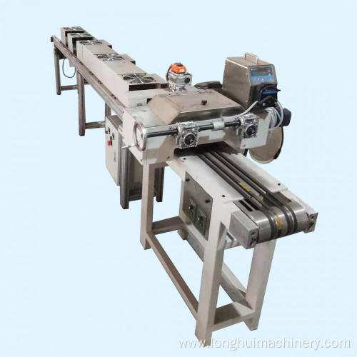 Steel back glue machine